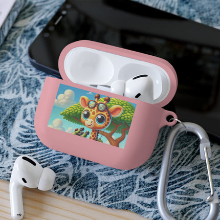 Savanna Lookout – Adventurous Giraffe Scout AirPods and AirPods Pro Case