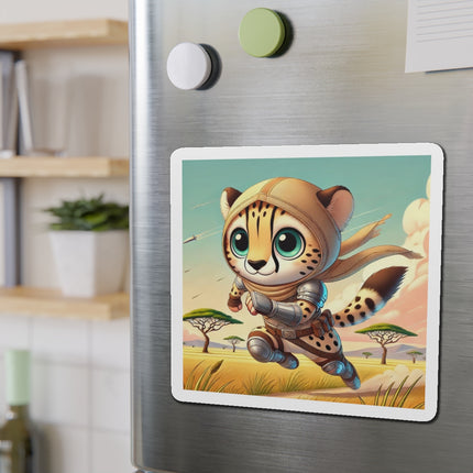 Swift Cheetah Die-Cut Magnets (5 Sizes)