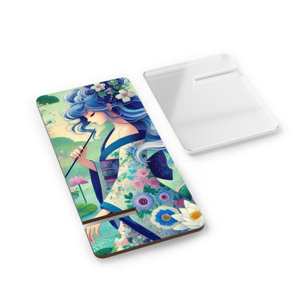 Fairy of the Koi Pond Mobile Display Stand for Smartphones
