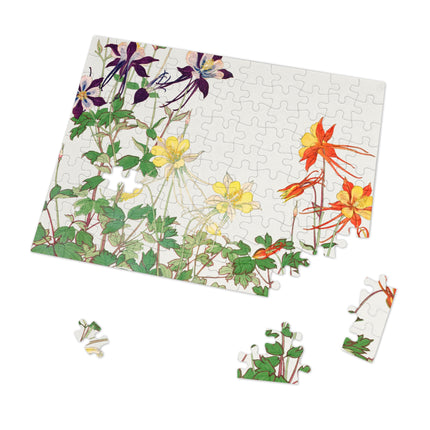Aquilegia Flower by Tanigami Kônan Jigsaw Puzzle (30, 110, 252, 500-Piece)