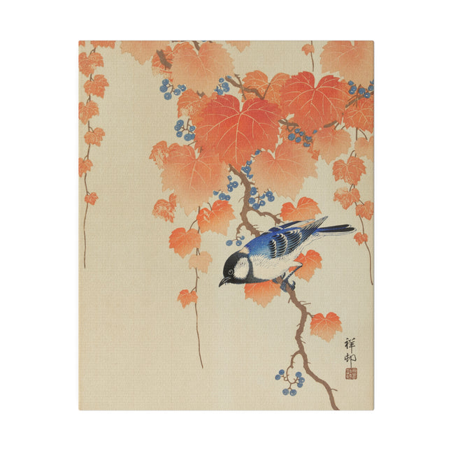 Songbird on Paulownia Branch by Ohara Koson – Japanese Art Print