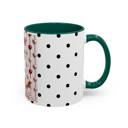 Fashionably Yours, XOXO Colorful Mugs (11oz, 15oz)