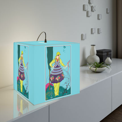 Exquisite Elegance by Umberto Brunelleschi Light Cube Lamp