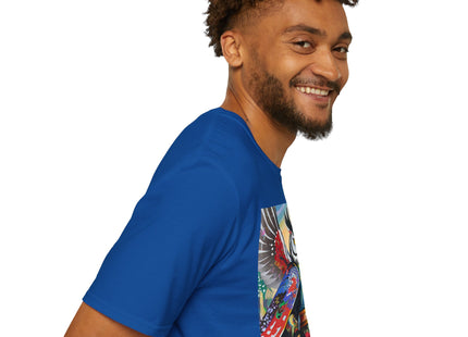 Cyberpunk Samurai Owl Softstyle T-Shirt