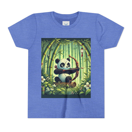 Bamboo Archer Panda Youth Short Sleeve Tee