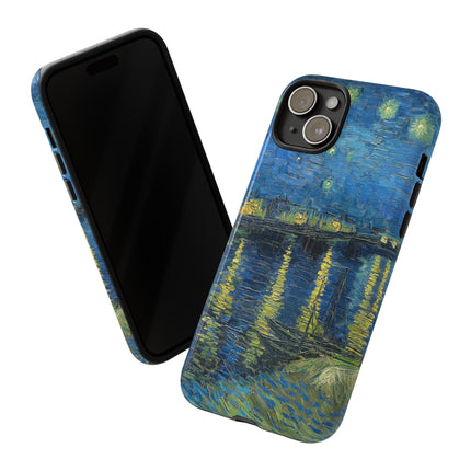 Starry Night Over the Rhone by Vincent Van Gogh Phone Cases