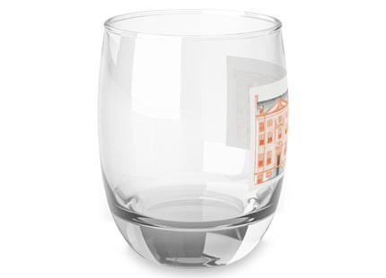 Amsterdam Canal Houses by Johan Teyler Whiskey Glass