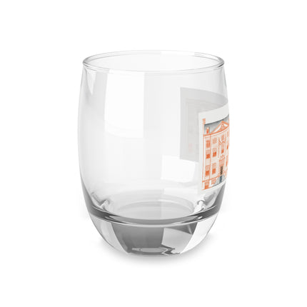 Amsterdam Canal Houses by Johan Teyler Whiskey Glass