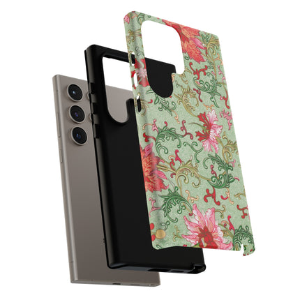 Flower Illustration by Owen Jones Phone Cases