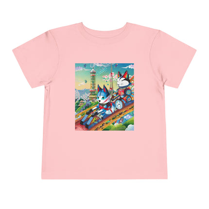 Kitsune Carnival Toddler Short Sleeve Tee