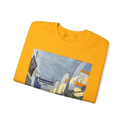 Gallery of a Moroccan Riad by George Gaudion Heavy Blend™ Crewneck Sweatshirt