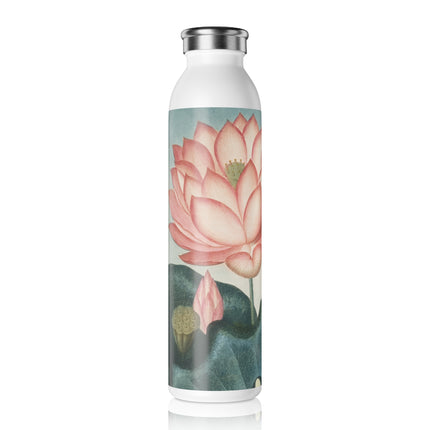 The Sacred Egyptian Lotus by Robert John Thornton Slim Water Bottle