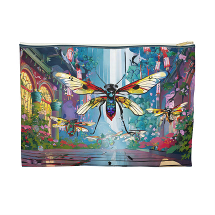 Neon Swarm Pencil Case