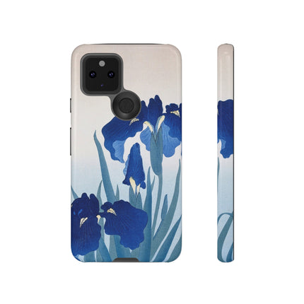 Iris Flowers by Ohara Koson Phone Cases