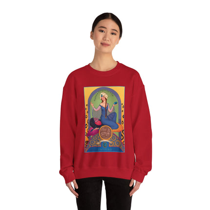 December & Tanzanite (from the Gem Series) by Sofia Chiostri Heavy Blend™ Crewneck Sweatshirt