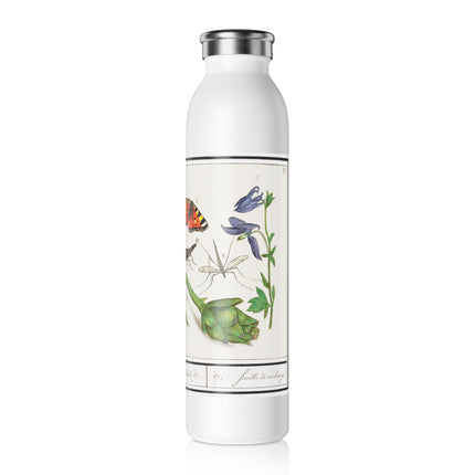 Natural History Ensemble, No. 17 by Anselmus Boëtius de Boodt Slim Water Bottle