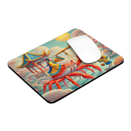The Celestial Crab Navigator Mouse Pad