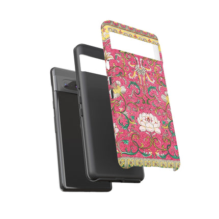 Pink Floral Pattern by Owen Jones Phone Cases