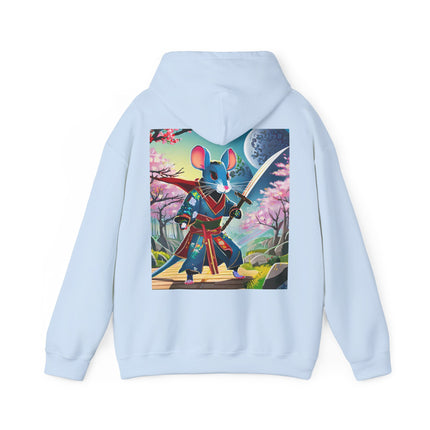 Cyber Samurai Rat – Heavy Blend™ Hooded Sweatshirt