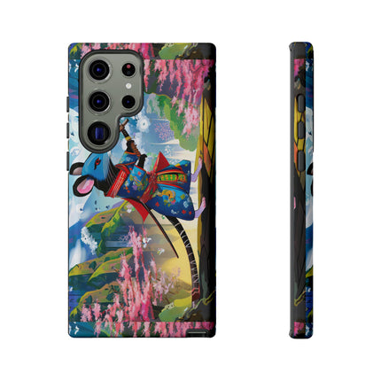 Cyber Samurai Rat Phone Cases