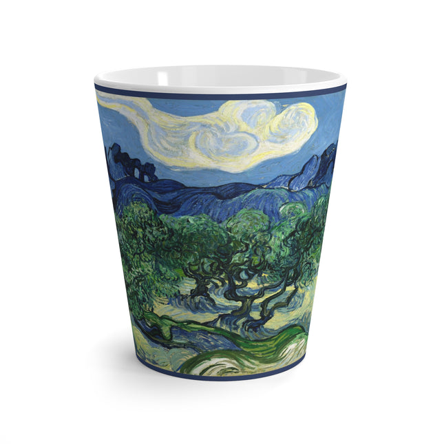 Olive Trees by Vincent Van Gogh Latte Mug