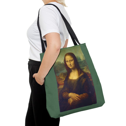 Mona Lisa by Leonardo da Vinci Tote Bag (AOP)