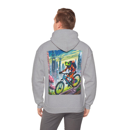 Cyberpunk Frog – Heavy Blend™ Hooded Sweatshirt