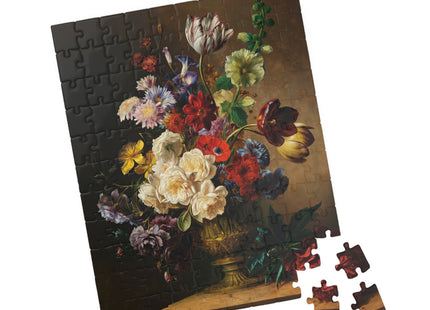 Floral Still Life Jigsaw Puzzle — Hendrik Reekers Bouquet (110–1014 pcs)