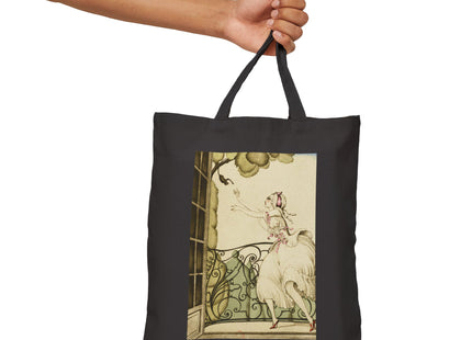 Sur talons rouges (On Red Heels) pl 02 by Gerda Wegener Cotton Canvas Tote Bag