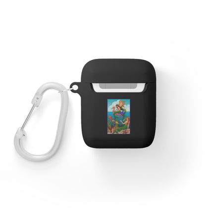 Three Mermaids with Strings of Pearls by Carlo Chiostri Airpods Case