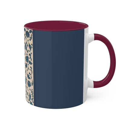Examples of Chinese Ornament, Pl.18 by Owen Jones Colorful Mugs, 11oz