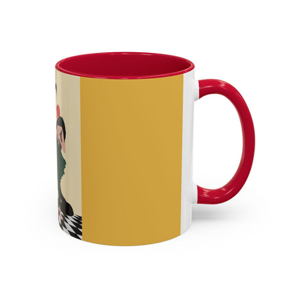 The Marionette Colorful Mugs – Theatrical Glamour & Cabaret Elegance