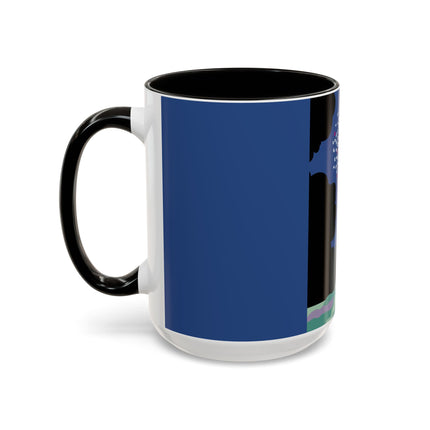 Butterfly Enchantress Colorful Mugs – Ethereal Art Deco Magic & Transformation