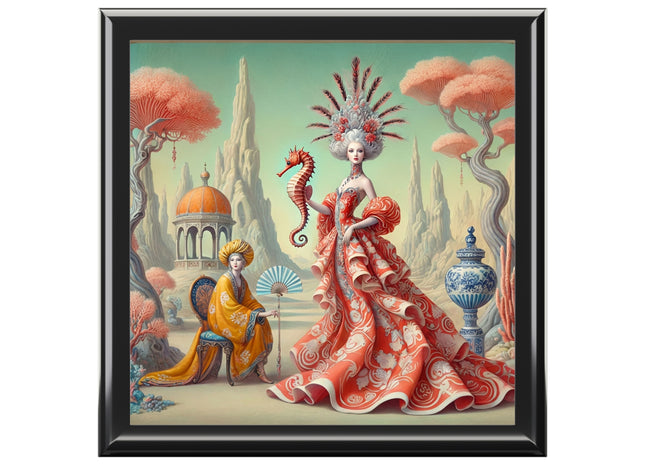 The Seahorse Court Jewelry Box