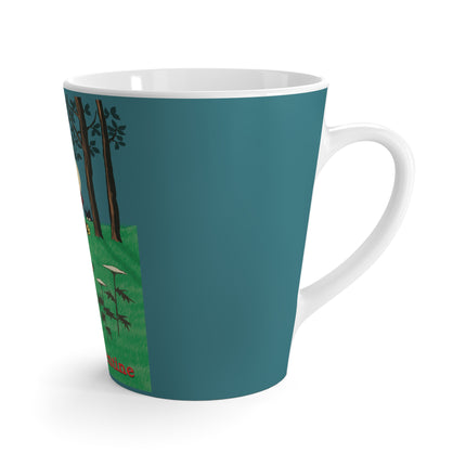 Peekaboo by Louis Wain Latte Mug