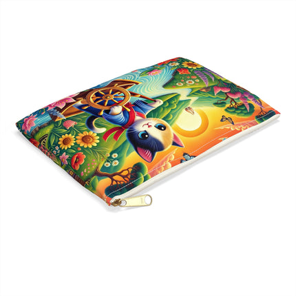 Sailor Kitten’s River Adventure Accessory Pouch – Brave Voyage & River Wonder