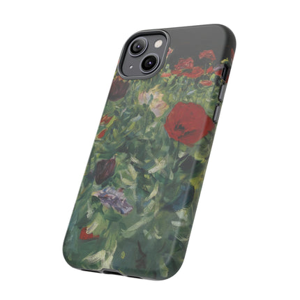 Poppies (A Study of Poppies for Carnation, Lily, Lily, Rose) by John Singer Sargent Phone Cases