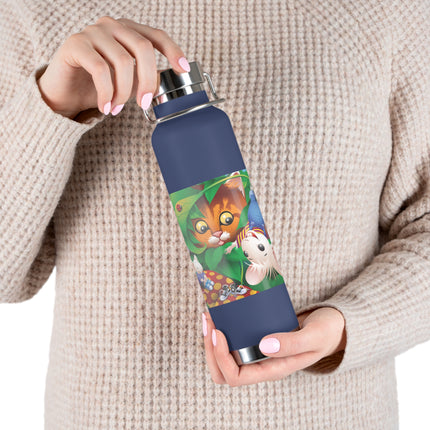 Whimsical Adventure Copper Vacuum Insulated Bottle, 22oz
