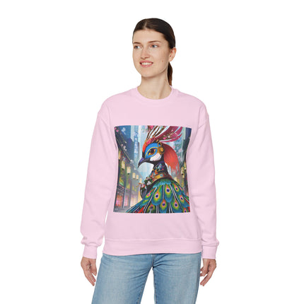 Techno Plumes Unisex Heavy Blend™ Crewneck Sweatshirt