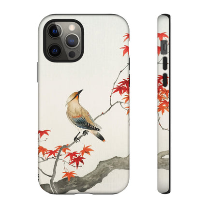 Japanese Bird on Maple by Ohara Koson Phone Cases