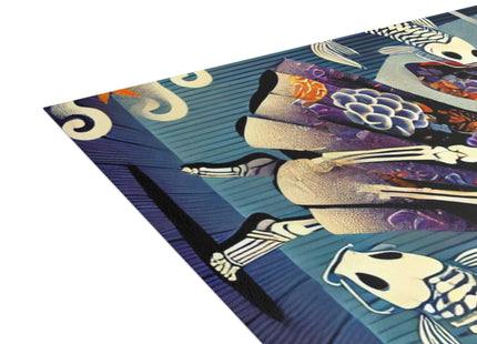 Skeleton Kabuki Performer Postcards (envelopes included) - Bundles of 10, 30, 50 Pieces