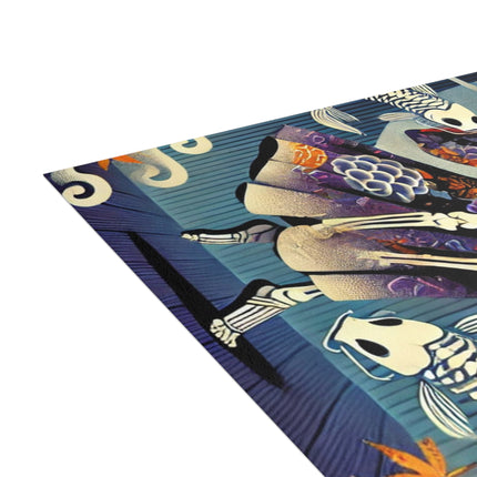 Skeleton Kabuki Performer Postcards (envelopes included) - Bundles of 10, 30, 50 Pieces