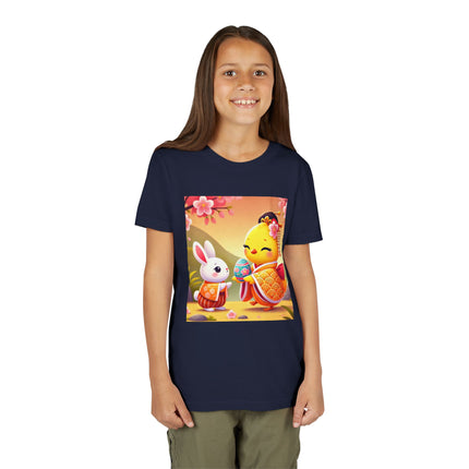 Whimsical Springtime Exchange Youth Short Sleeve Tee