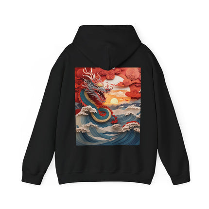 Stormbound Dragon – Heavy Blend™ Hooded Sweatshirt