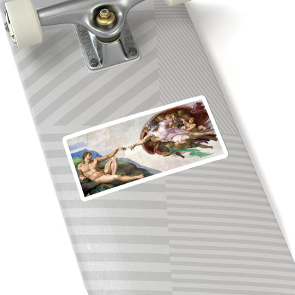 The Creation of Adam by Michelangelo Buonarroti Kiss-Cut Stickers (4 Stickers)