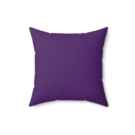 Autumn Serenade in Purple and Lavender Spun Polyester Square Pillow