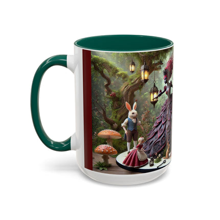 Malice in Wonderland – Gothic Halloween Colorful Mugs (11oz, 15oz)