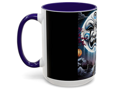 Geisha’s Black Ink Tears Colorful Mugs (11oz, 15oz)