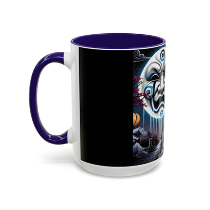 Geisha’s Black Ink Tears Colorful Mugs (11oz, 15oz)