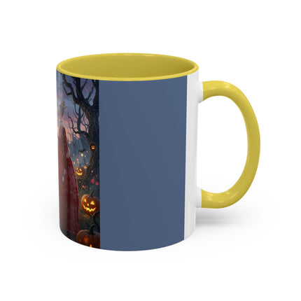 ♥️🎃 The Queen Of Hearts Halloween Masquerade Colorful Mug – Royal Halloween Fantasy